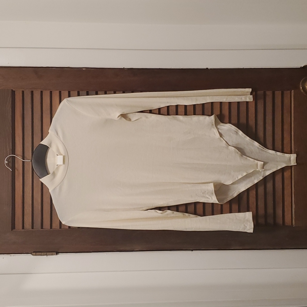 Cream Mockneck Bodysuit